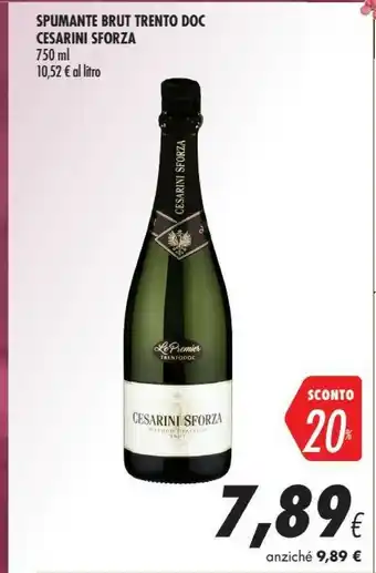 Coop Cesarini Sforza - Spumante Brut 750 G(ml) offerta