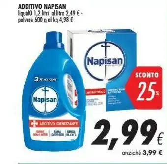 Coop Napisan Additivo Liquido/polvere offerta