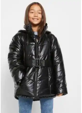 Bonprix Cappotto imbottito con muffole offerta