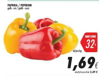 Coop Peperoni offerta