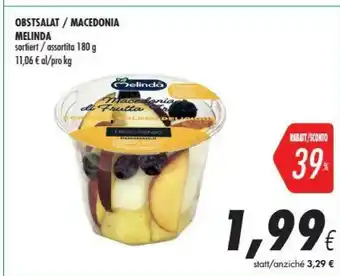 Melinda Macedonia Di Frutta