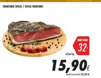 Coop Abit Trentiner Speck offerta