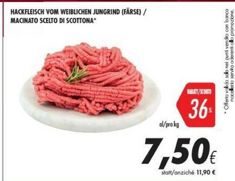 Coop Macinato Scelto Di Scottona offerta