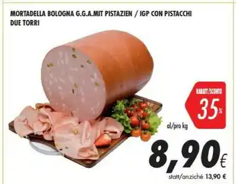 Coop Mortadella Bologna G.g.a.mit Pistazien offerta