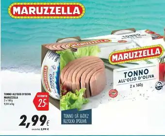 Coop Maruzzella Tonno All'Olio D'Oliva 160 G(ml) offerta