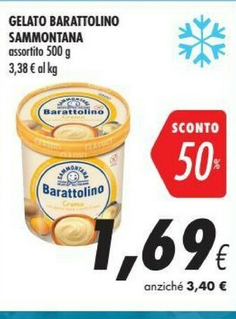 Coop Sammontana Barattolino Crema 500 G(ml) offerta