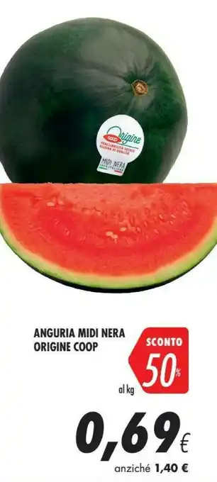 Coop Anguria Midi Nera Origine Coop offerta