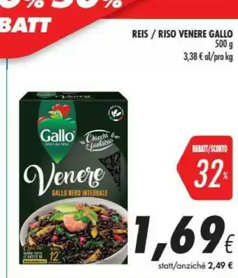 Coop Gallo Riso Venere offerta