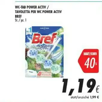 Coop Bref Tavoletta Per Wc Power Activ offerta