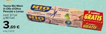 Carrefour Market Rio Mare Rio Mare - Tonno Pescato a Canna offerta
