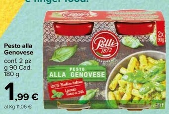 Carrefour Market Polli Pesto Alla Genovese offerta