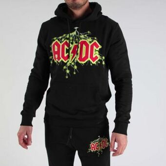 Globo Moda Acdc - uomo felpa con cappuccio offerta
