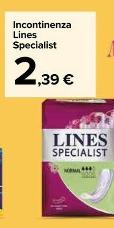 Carrefour Market Lines Incontinenza Specialist offerta