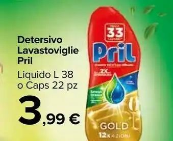 Carrefour Market Pril Detersivo Lavastoviglie Capsule 22 Pz offerta