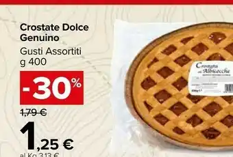 Carrefour Market Genuino Crostate Dolce offerta