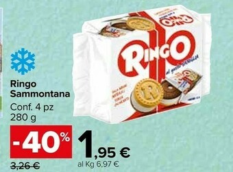 Carrefour Market Pavesi Ringo Vaniglia offerta