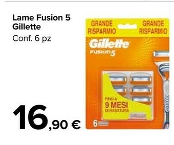 Gillette Lame Fusion 5