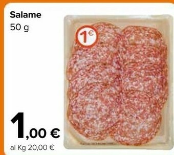 Carrefour Market Salame 50 G offerta