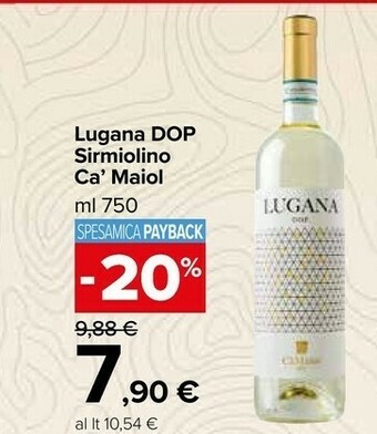Carrefour Market Ca' Maiol Lugana DOP Sirmiolino offerta