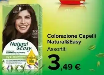 Carrefour Market Natural & Easy Colorazione Capelli offerta