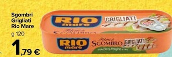Carrefour Market Rio Mare Filetti di sgombro offerta