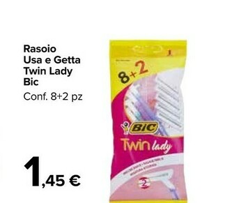 Bic Rasoio Usa E Getta Twin Lady