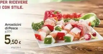 Carrefour Arrosticini Di Pesce offerta