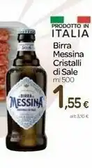 Carrefour Messina Birra Cristalli Di Sale offerta