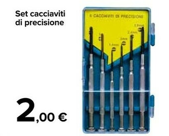 Set Cacciaviti Di Precisione