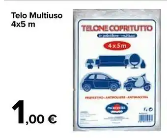 Carrefour Telo Multiuso 4x5 M offerta