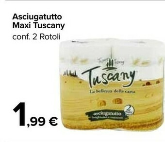 Carrefour Tuscany Asciugatutto Maxi offerta