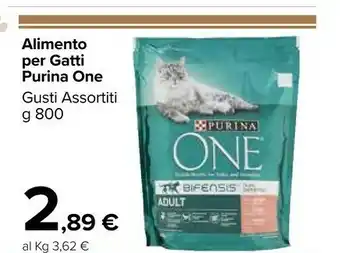 Carrefour Purina Alimento Per Gatti One offerta