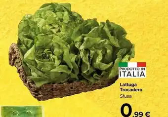 Carrefour Lattuga Trocadero offerta