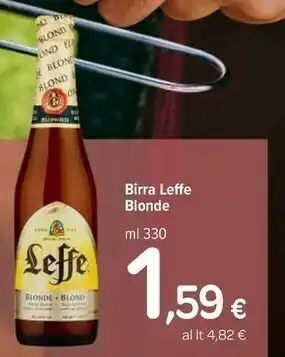 Carrefour Express Leffe Birra Bionde offerta