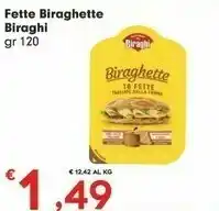Despar Biraghi Fette Biraghette 120 Gr offerta