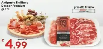 Despar Premium Antipasto Emiliano 120 Gr