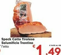 Salumificio trentino Speck Cotto Tirolese