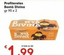 Despar Bontà Divina - Profiteroles 180 g(ml) offerta