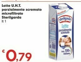 Despar Sterilgarda Latte Uht Parzialmente Scremato Microfiltrato offerta