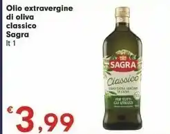 Despar Sagra Olio Extra Vergine Di Oliva Il Classico offerta