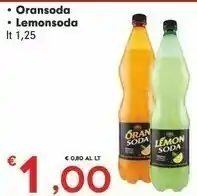 Despar Freedea Oransoda/ Lemonsoda offerta