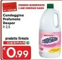 Despar Despar - Candeggina Profumata 2500 Ml offerta