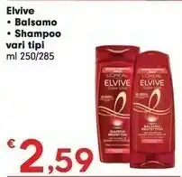 L'Oreal Elvive Balsamo 250 Ml