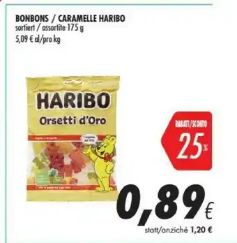 Coop Haribo - Orsetti D'Oro offerta