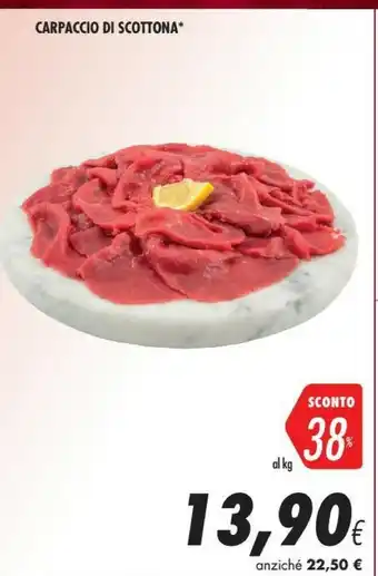 Coop Carpaccio Di Scottona offerta