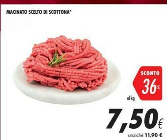 Coop Macinato Scelto Di Scottona offerta