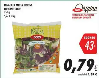 Coop Coop Insalata Mista Briosa 150g offerta