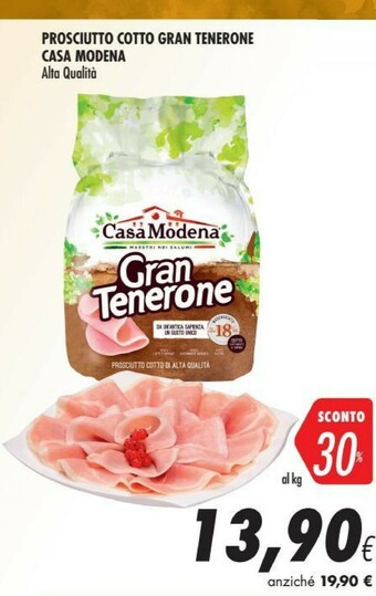 Coop Casa Modena Prosciutto Cotto Gran Tenerone offerta