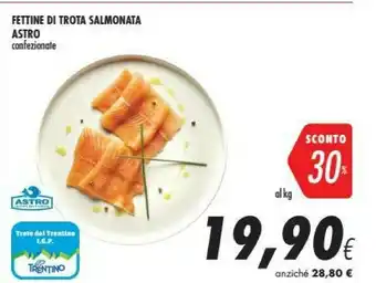 Coop Astro Fettine Di Trota Salmonata offerta