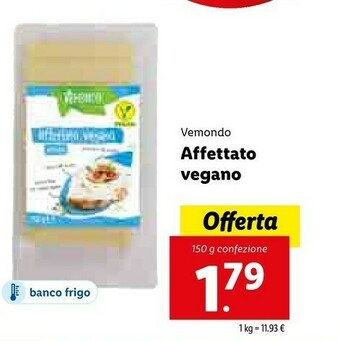 Lidl Vemondo Affettato Vegano offerta